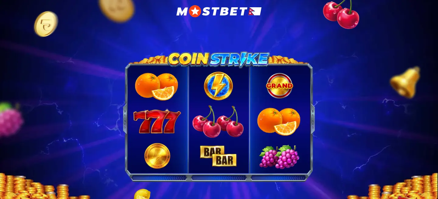 Mostbet Coin Strike slot artwork