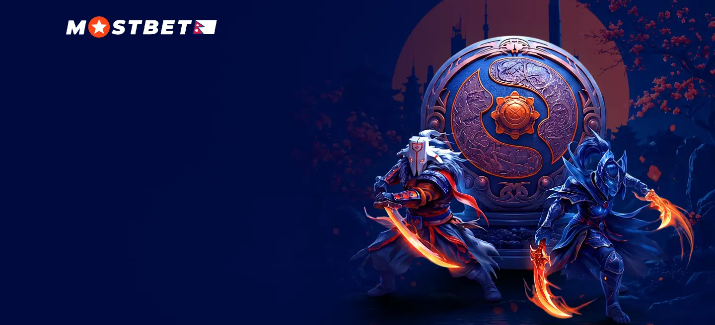 Mostbet esports tournament artwork